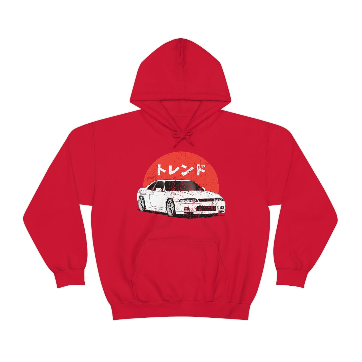 Japanese JDM Car Hoodie Anime Initial Hoodies Mazda RX7 Streetwear Pullover