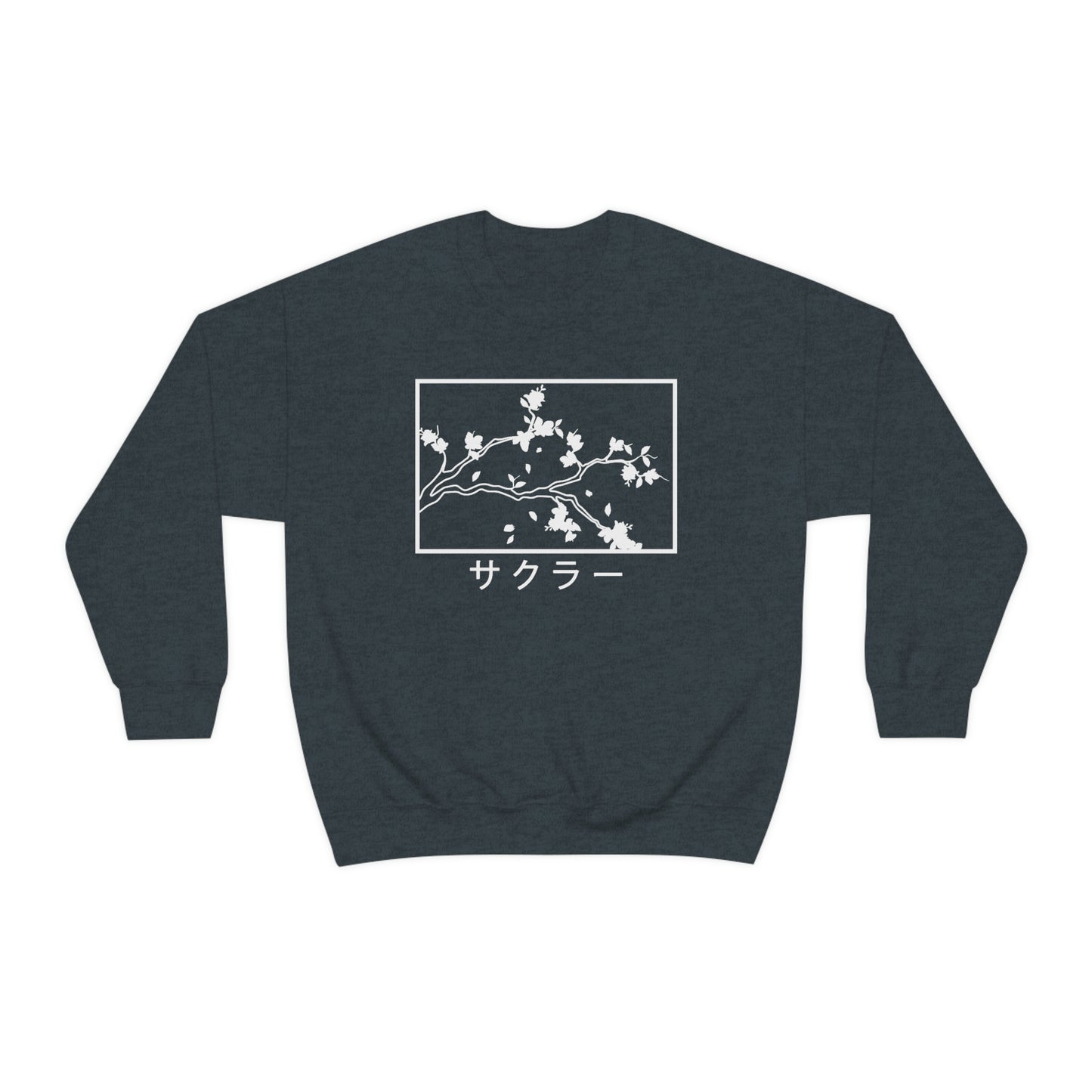 Sakura aesthetic Sweatshirt minimal minimalist Japan Sweater crewneck
