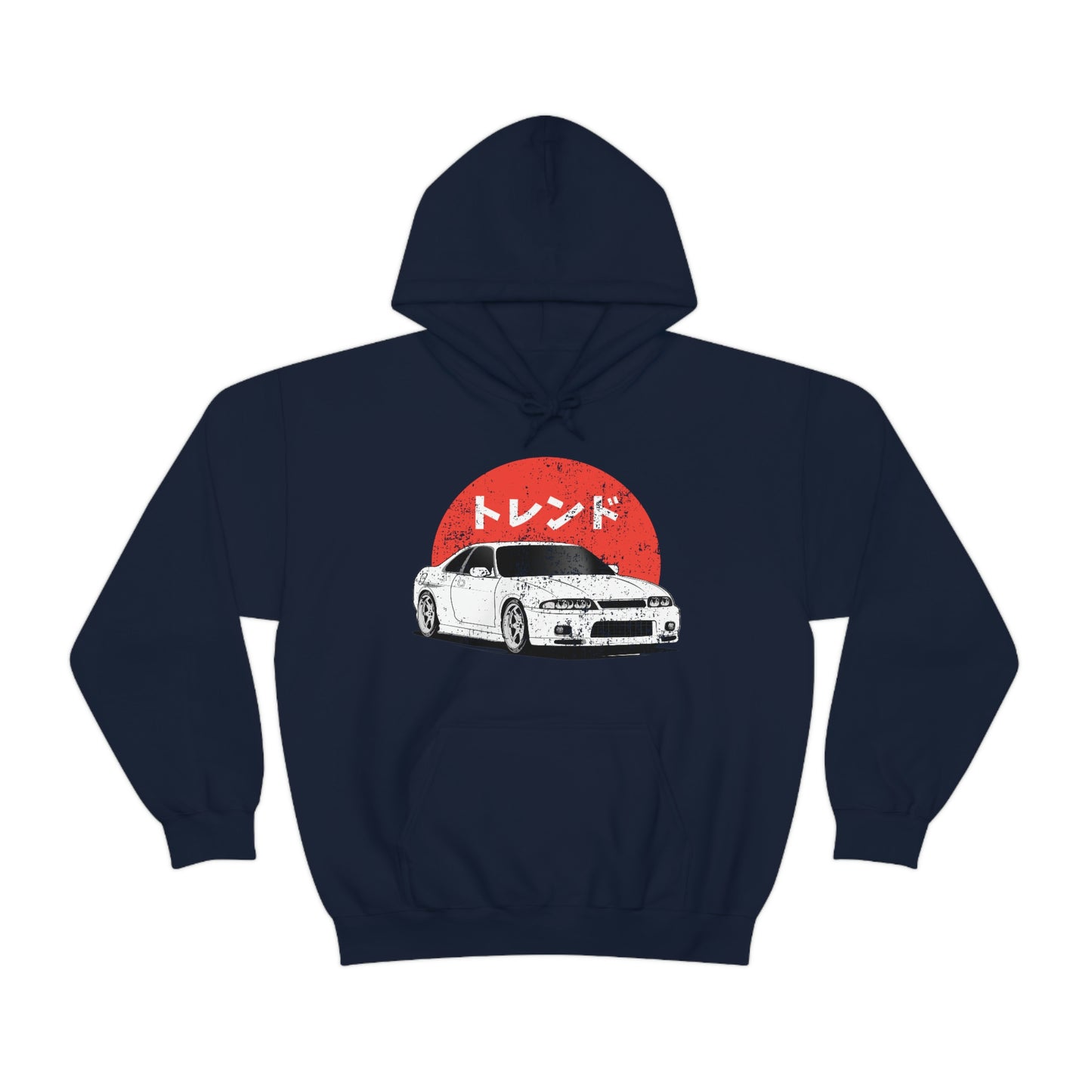 Japanese JDM Car Hoodie Anime Initial Hoodies Mazda RX7 Streetwear Pullover