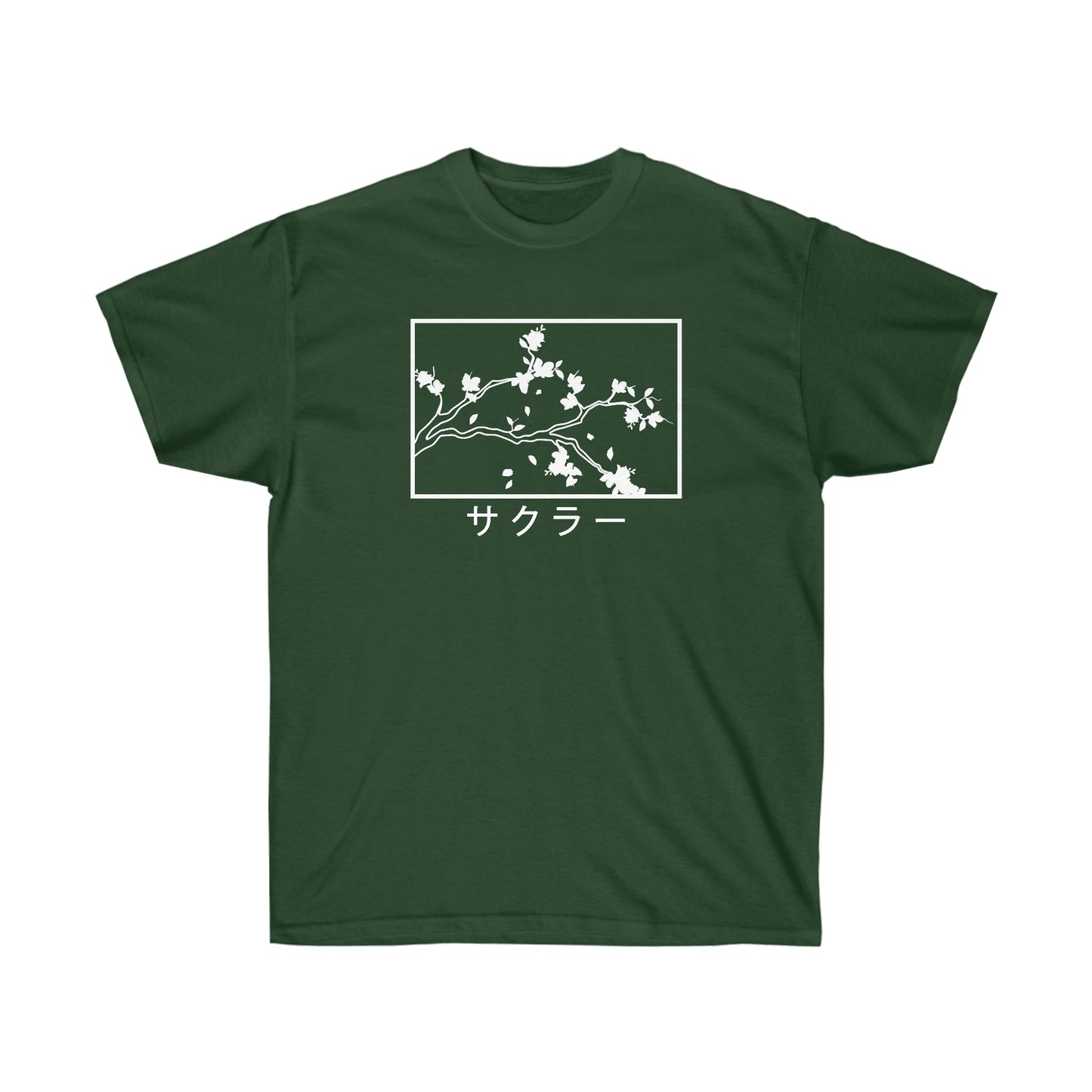 Sakura aesthetic shirt minimal minimalist Japan t-shirt