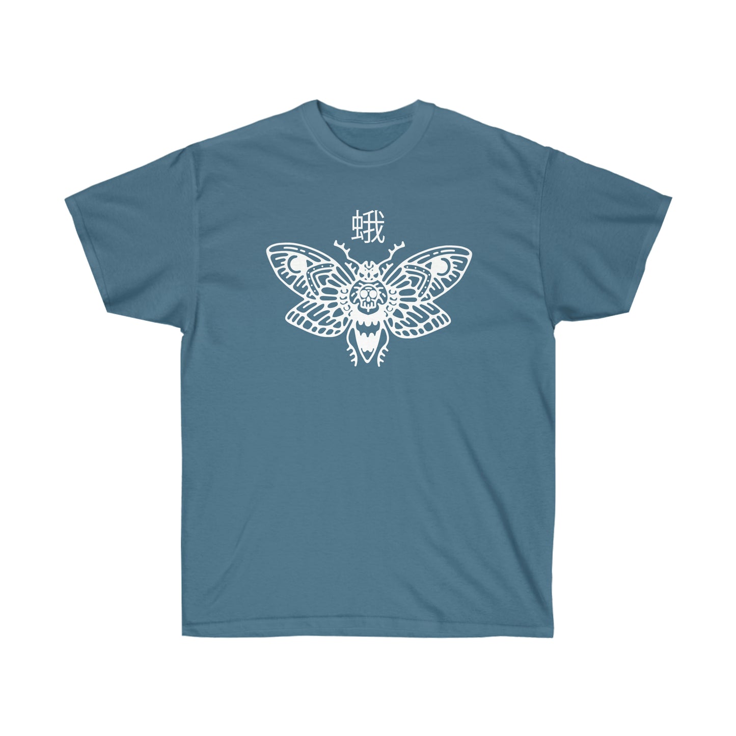 Death Moth shirt Alternative Clothing, Grunge T-shirt death J-Fashion Top Goth Japan Streetwear Edgy Clothes, Japanese Apparel Metal E-girl