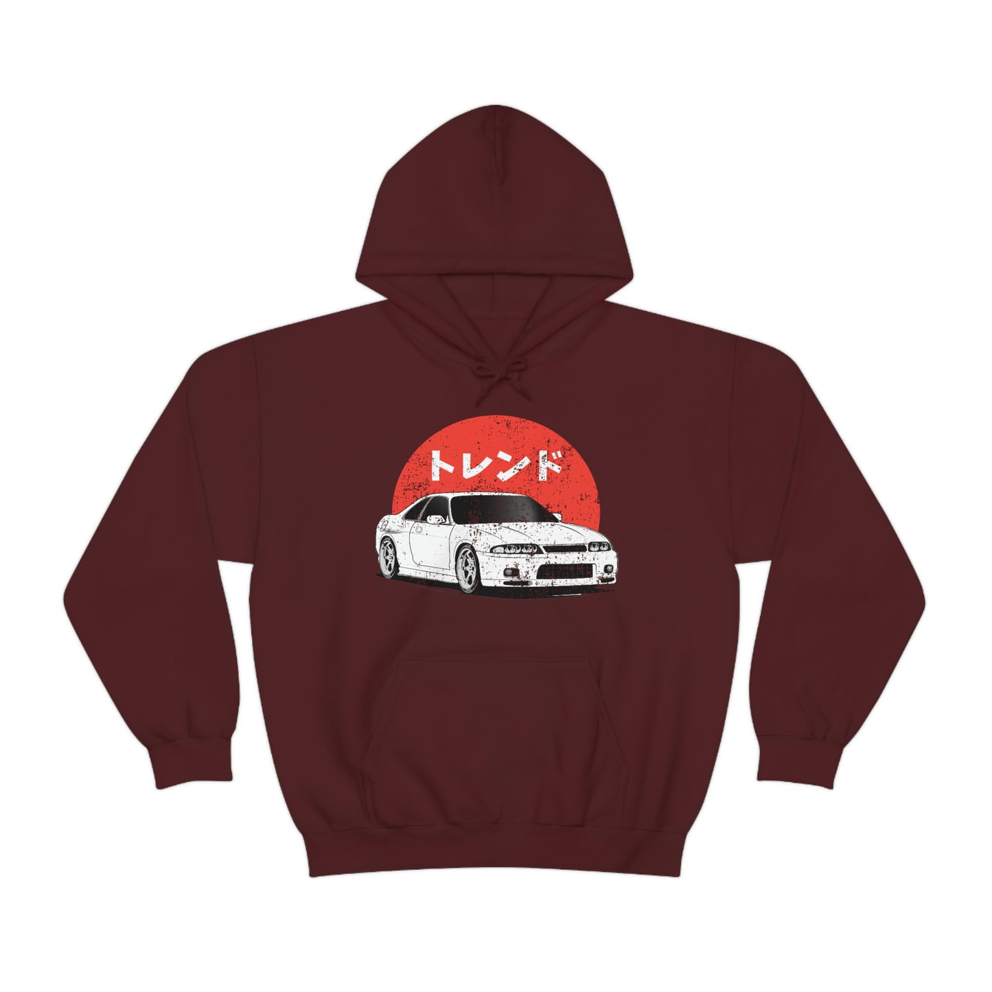 Japanese JDM Car Hoodie Anime Initial Hoodies Mazda RX7 Streetwear Pullover