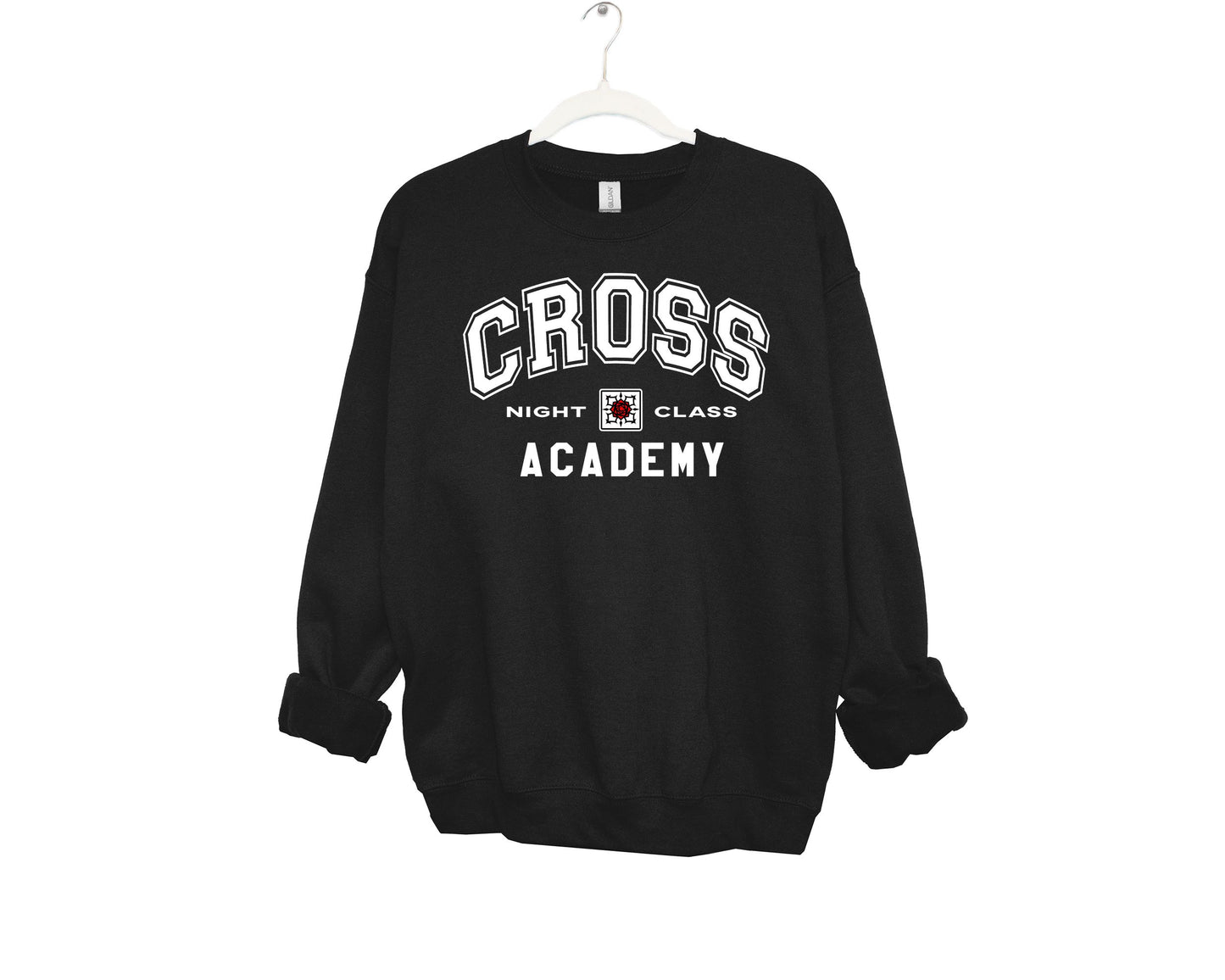 Cross Academy Night Class Sweatshirt Vampire Zero crew neck sweater jumper