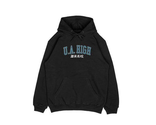 U A High Boku Academia Hoodie, My Hero Hoodies Minimal Anime Merch