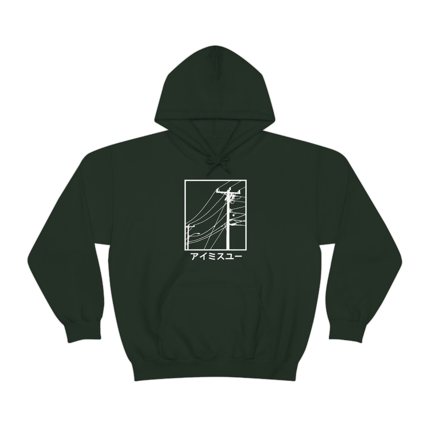 Aesthetic All Alone Powerlines Anime Manga shirt Japanese hoodie