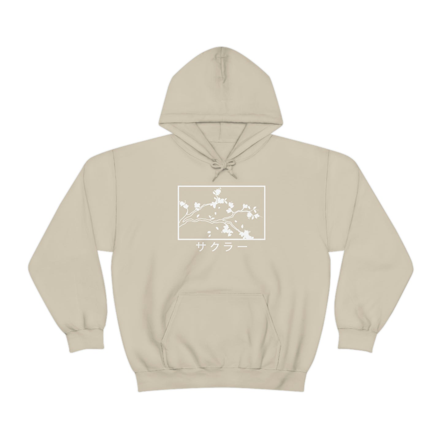 Sakura aesthetic hoodie sweatshirt minimal minimalist Japan Sweater crew neck