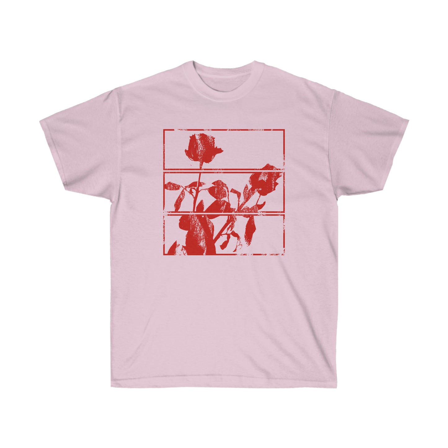 Red Roses shirt Pastel Goth tee Gothic T-shirt Soft Grunge Urban Streetwear Alternative Fashion japanese shirt Minimalist Street Wear Japan