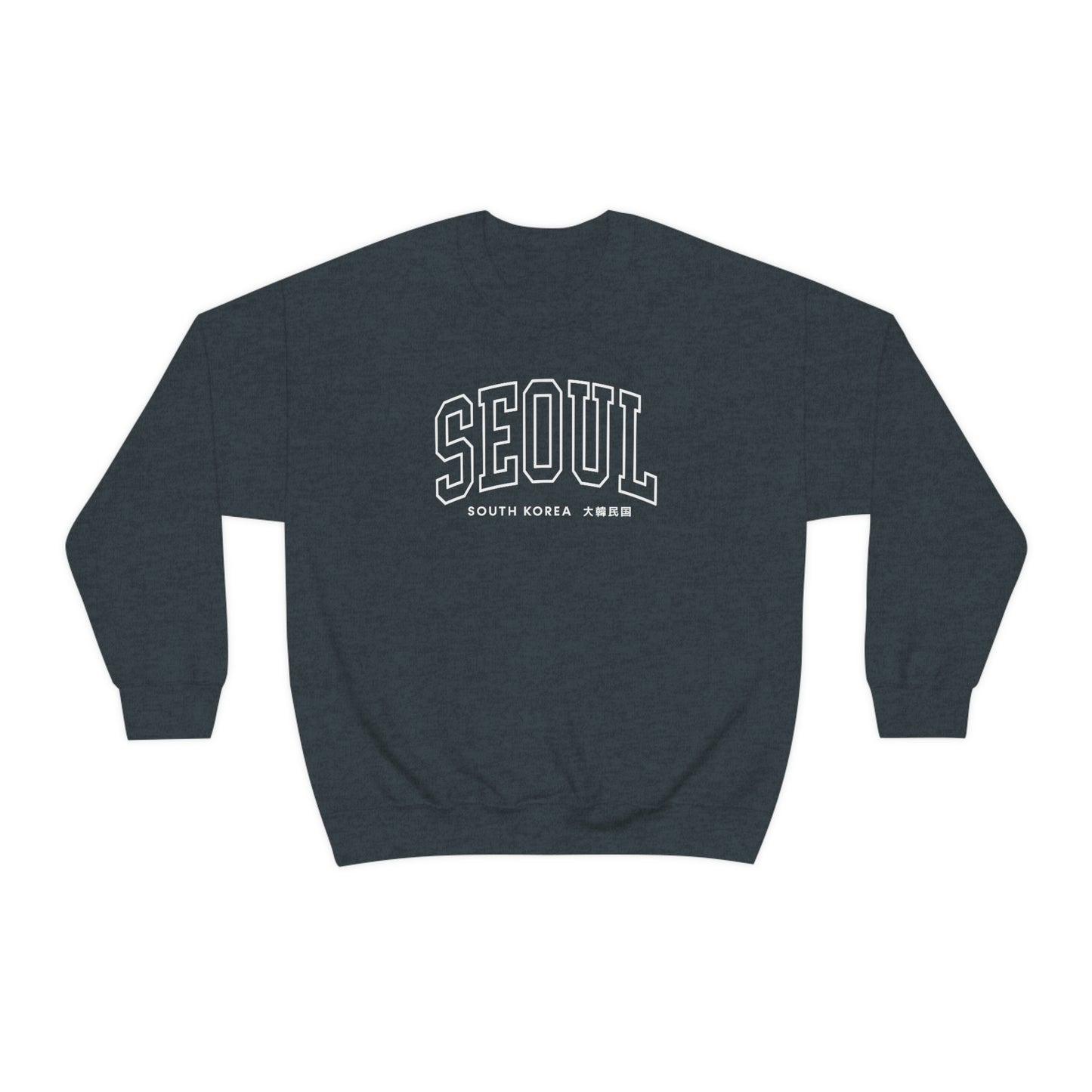 Seoul South Korea sweatshirt Unisex sweater Comfy Loose Fit Streetwear T-shirt K-Drama Multi-fandom K-pop birthday gift jumper