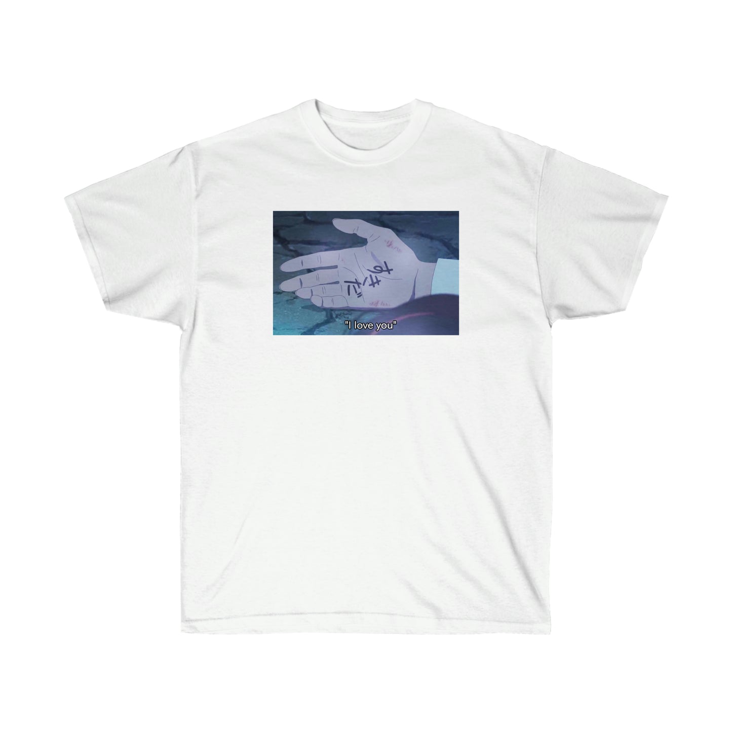 I Love You shirt aesthetic | Kimi wa T-Shirt Shirt | tumblr anime shirt | anime t shirt anime clothing kimi no your name "I Love You"