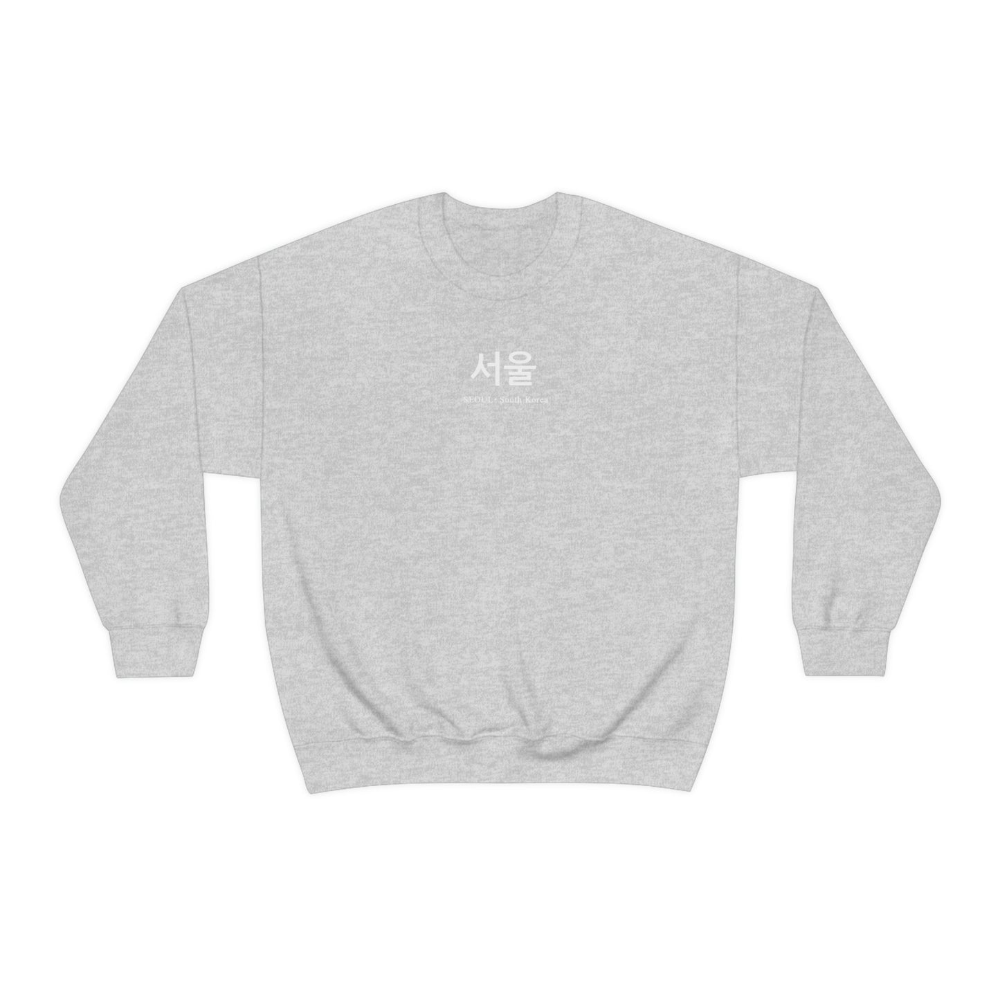 Seoul Sweatshirt Korean University Kawaii Style Kpop Oversize Cute City Aesthetic Gift Sweatshirt minimal minimalist Sweater crewneck