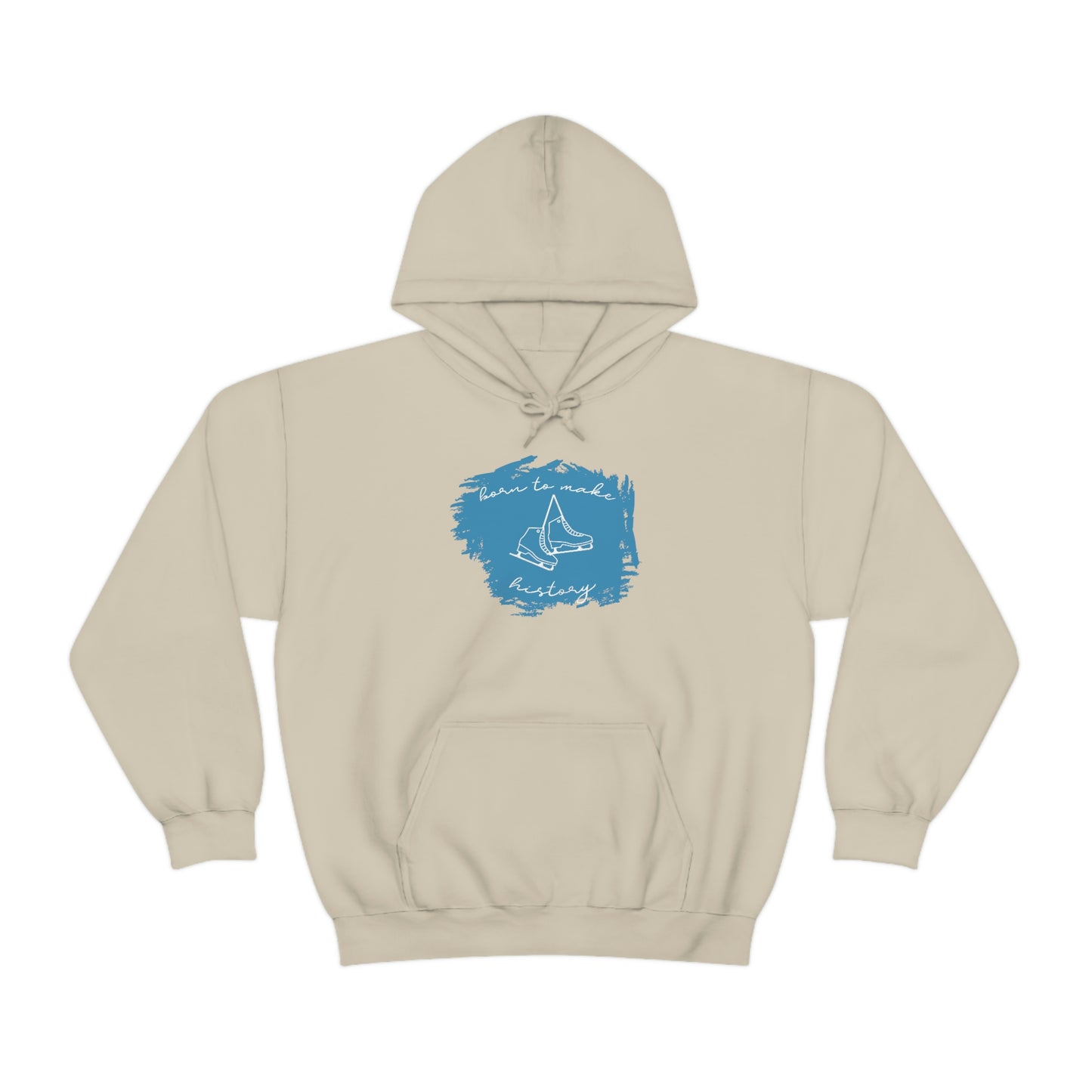 Born To Make History Hoodie Ice Skate Anime Sweater Jumper V2