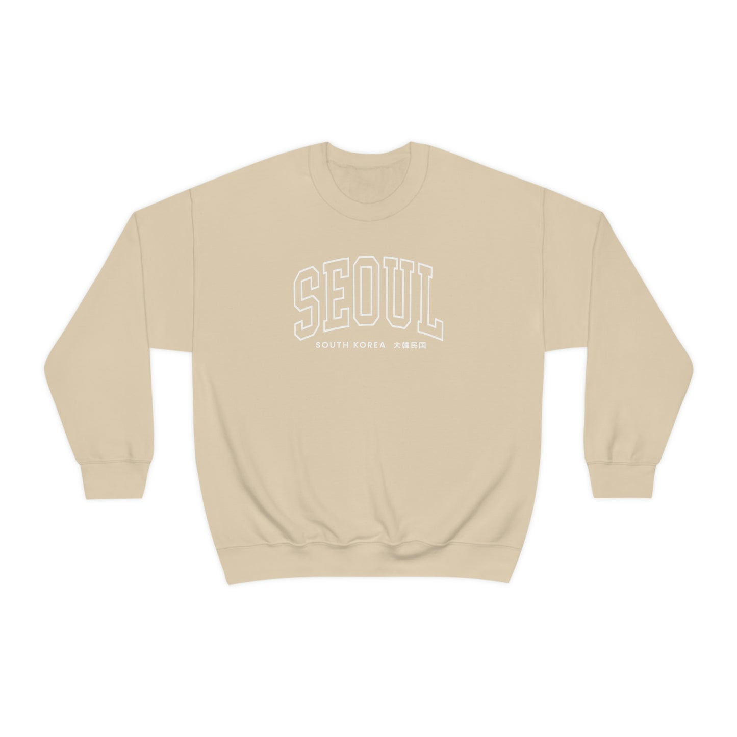 Seoul South Korea sweatshirt Unisex sweater Comfy Loose Fit Streetwear T-shirt K-Drama Multi-fandom K-pop birthday gift jumper