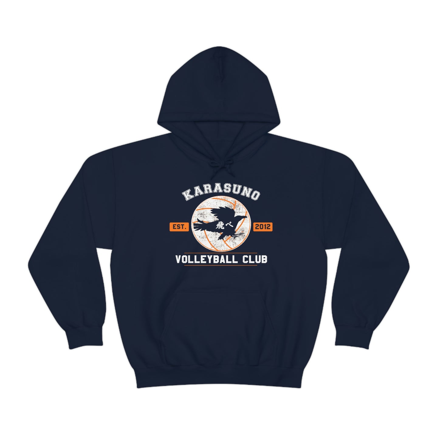 Volleyball Club Hoodie Karasun Fly Est. 2012