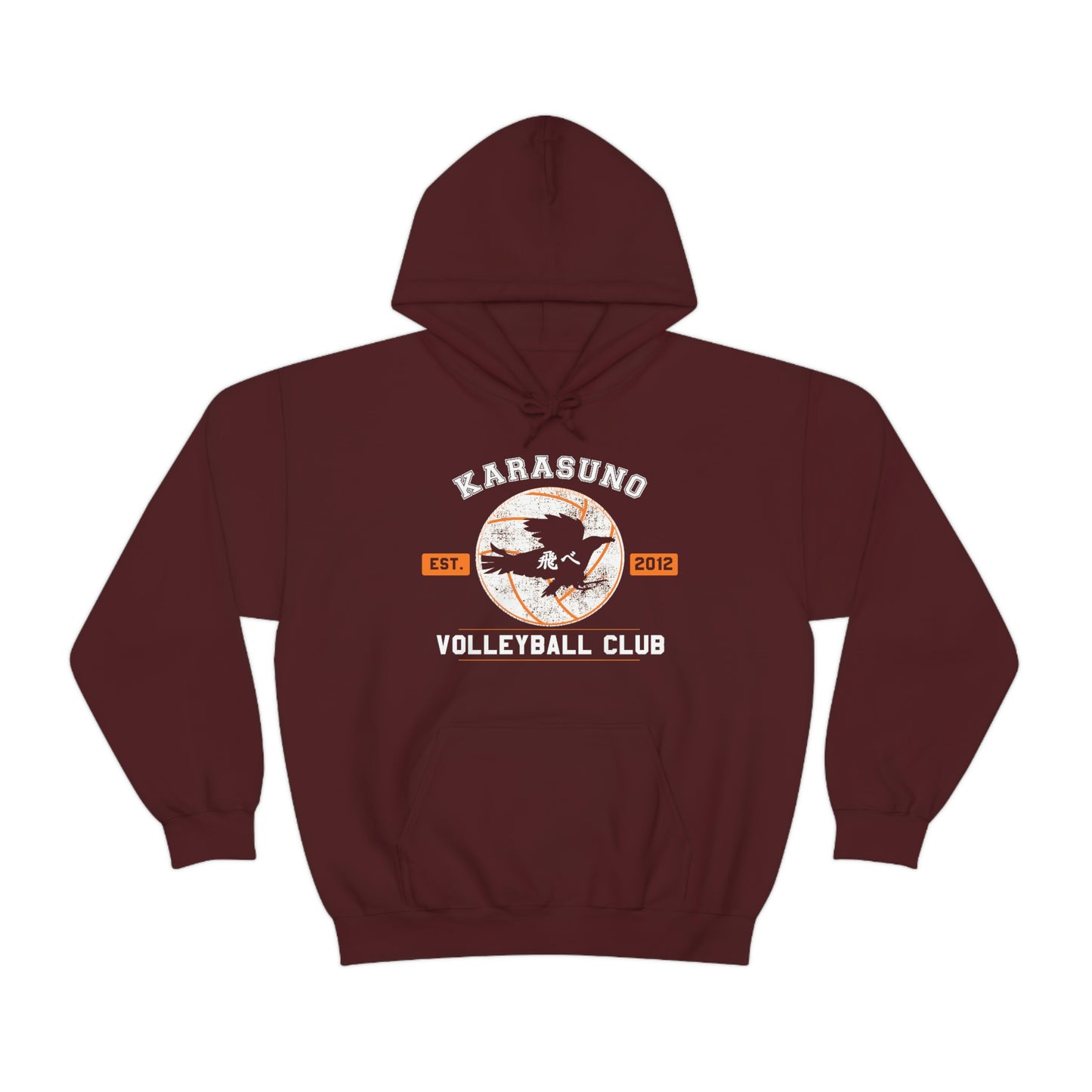 Volleyball Club Hoodie Karasun Fly Est. 2012