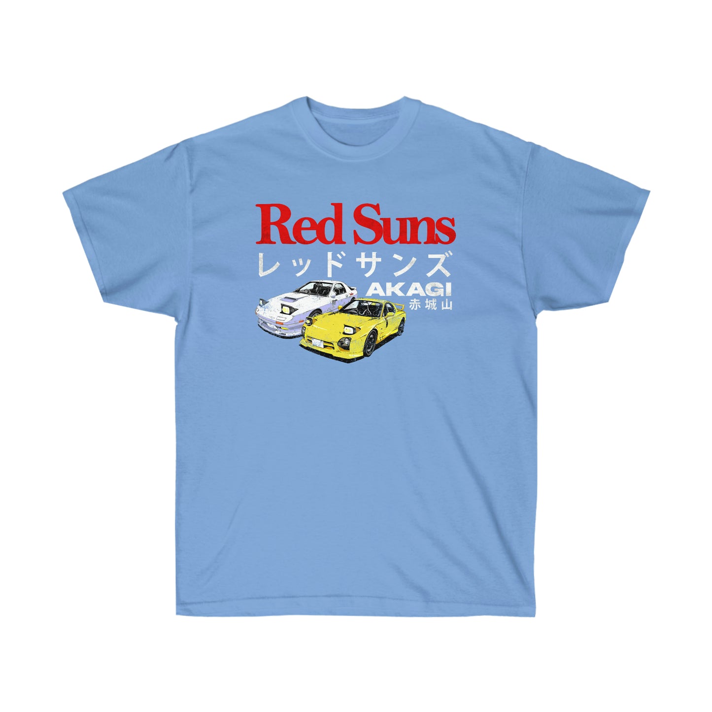 Akagis RedSuns T-Shirt JDM Racing Drifting Race D shirt