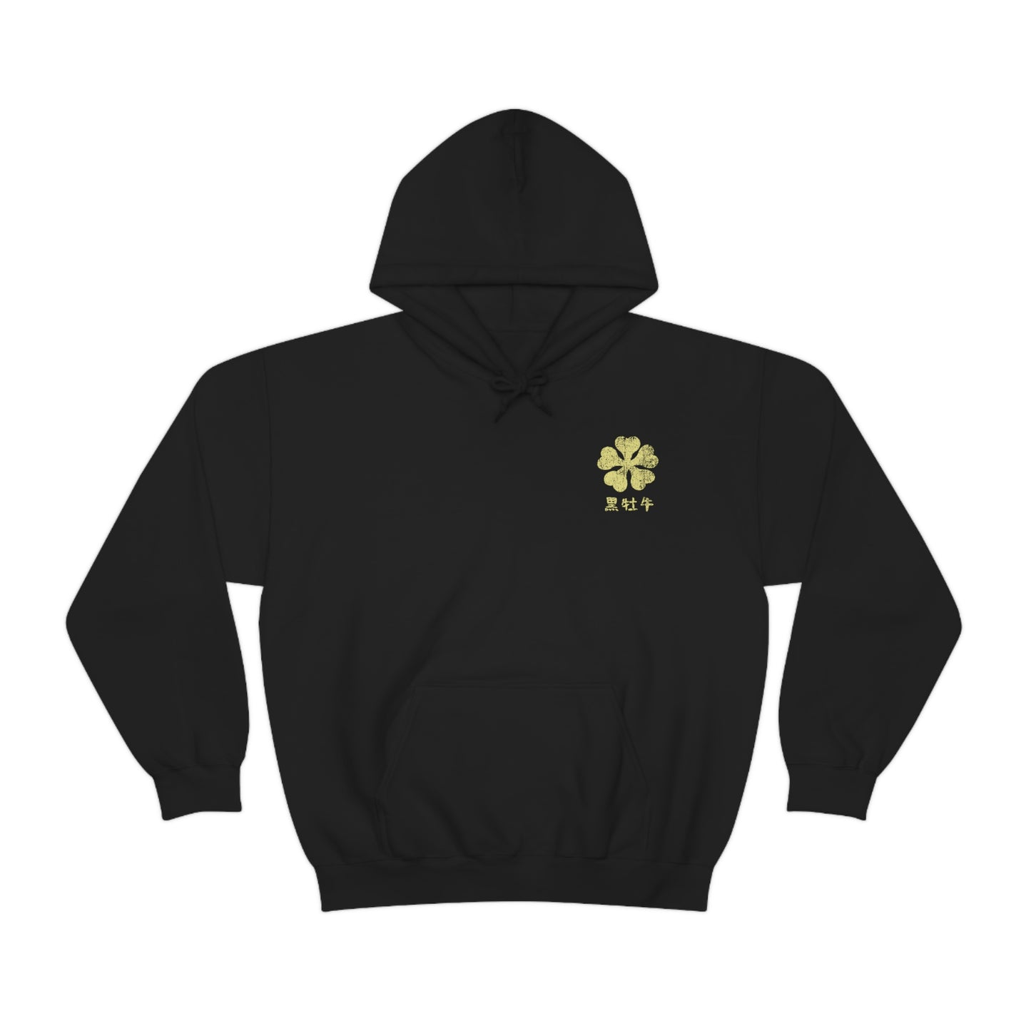 Black Bulls Squad Emblem Hoodie Clovers Sweatshirt Yamis Astas Magic Knights Team Anime Manga shirt Cosplay Otaku xl hoodies