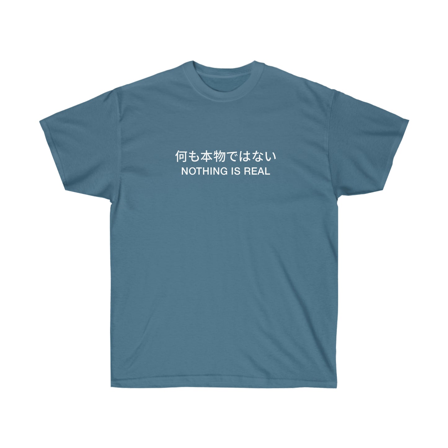 Nothing Is Real Aesthetic Japanese shirt Streetwear Tumblr Tee Grunge T-shirt