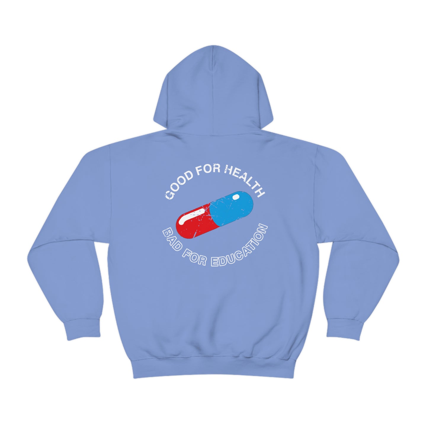 Akiras pill hoodie front back Good for Bad for jacket Hoodie