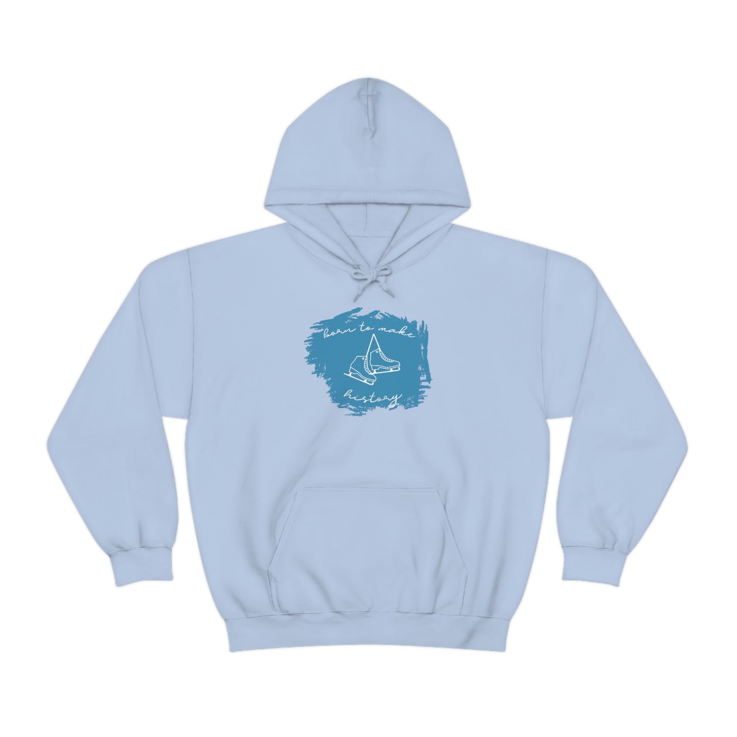 Born To Make History Hoodie Ice Skate Anime Sweater Jumper V2