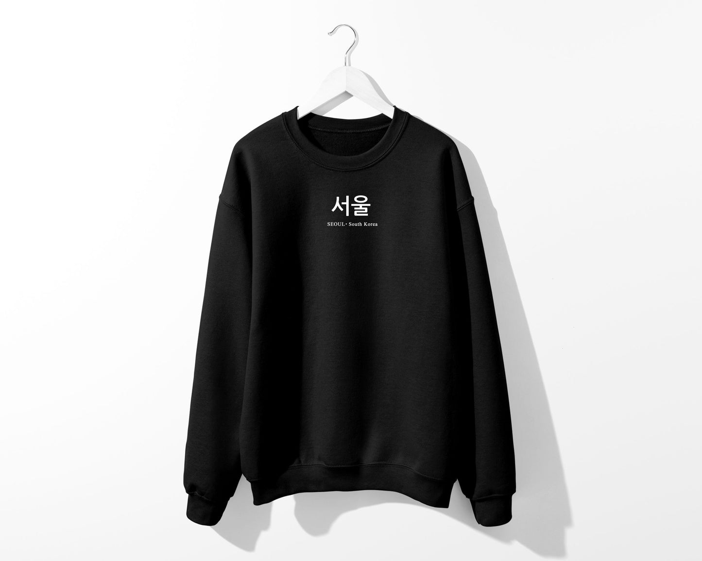 Seoul Sweatshirt Korean University Kawaii Style Kpop Oversize Cute City Aesthetic Gift Sweatshirt minimal minimalist Sweater crewneck