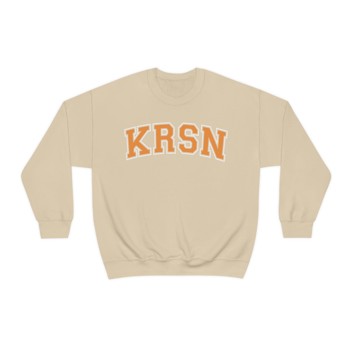 KRSN Crewneck Sweatshirt Volleyball College Nekomas KRSN High Volleyball Club FLY Karasuns sweater