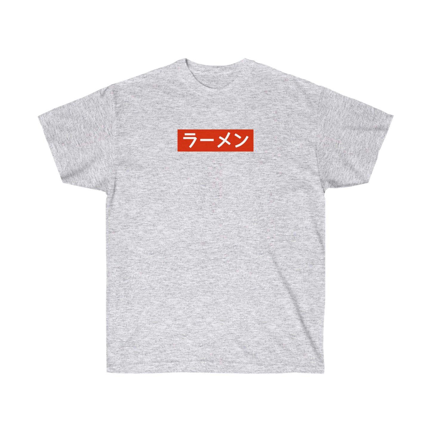 Ramen red block shirt Japanese Calligraphy Gyotaku Traditional Ukiyo-e Japan Kanji Anime Manga Kyoto t-shirt