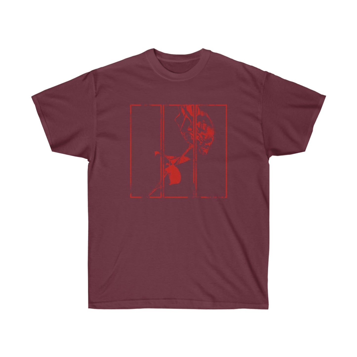 Dead Roses shirt Fire Alternative Clothing Gothic Grunge Clothes Pastel Goth Tee Edgy Clothes E-Girl E-boy Emo Red Roses streetwear