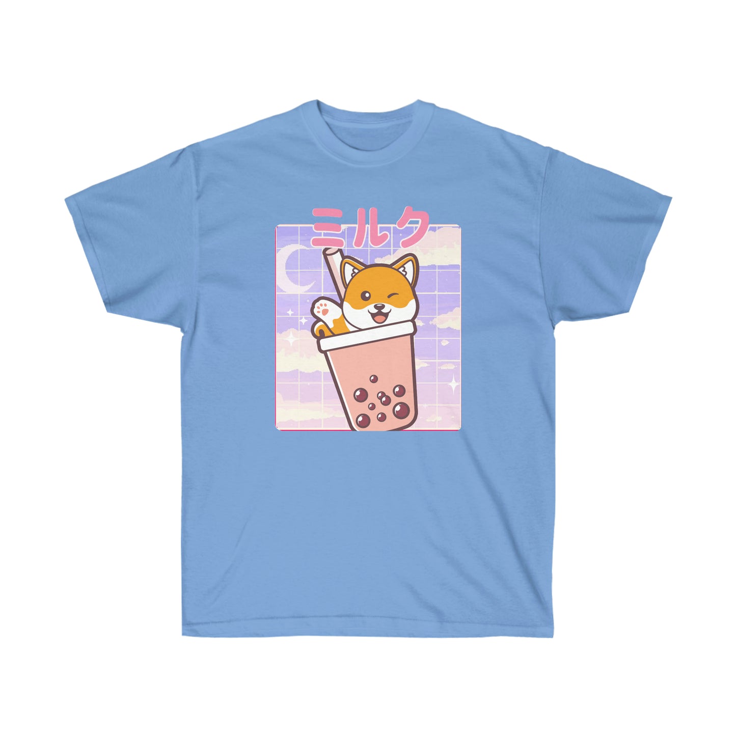 Shiba Inu shirt Cute Yume Kawaii shirt Boba Tea Kawaii clothing T-shirt clothing Fairy kei Pockys