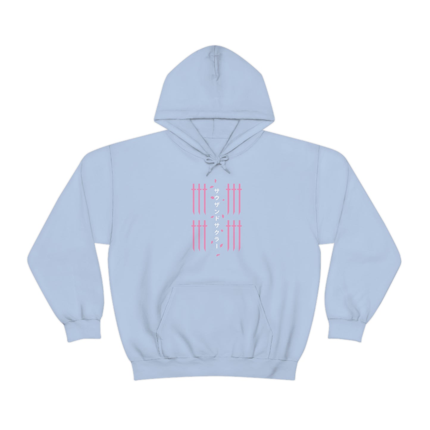 Senbonzakura Sakura Artwork Hoodie Japanese Cherry Blossom Aesthetic Hoodie Cherry Blossoms sweatshirt hooded