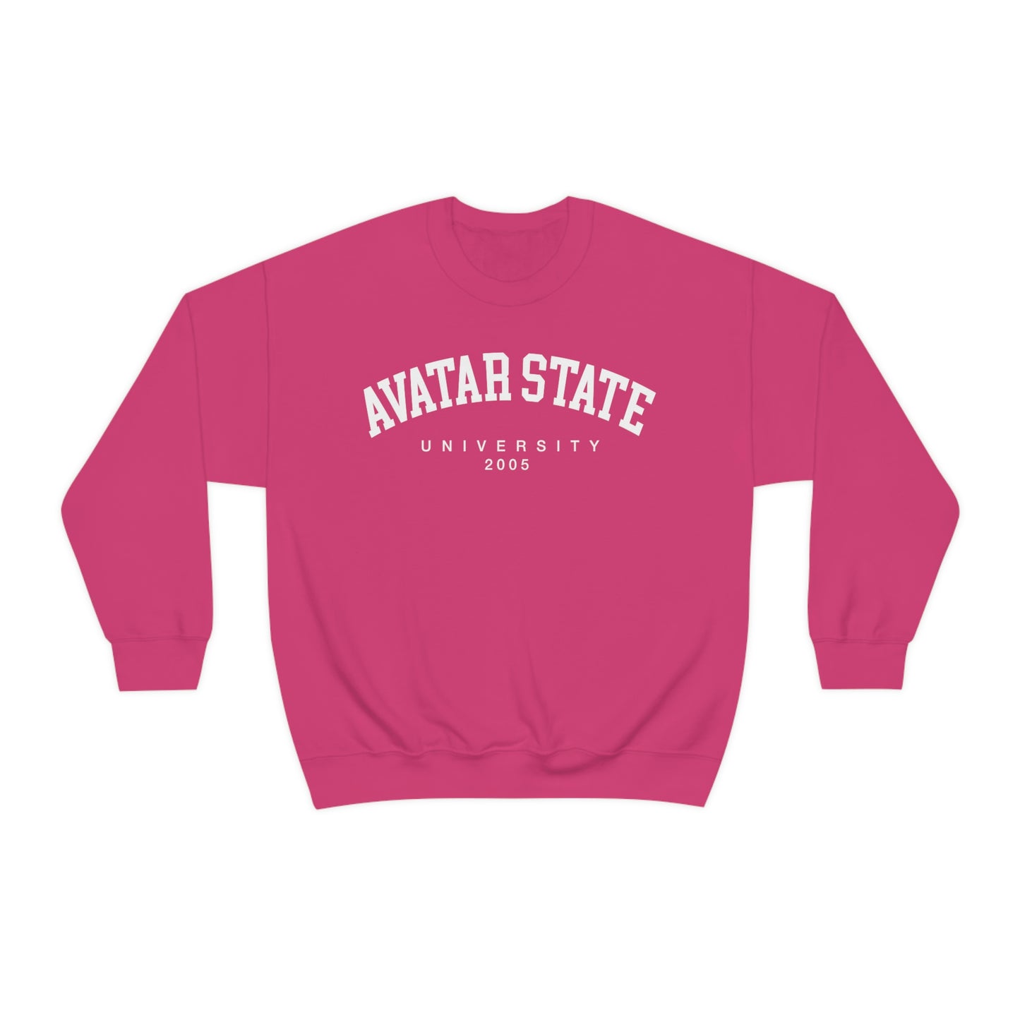 Avatars State University Crewneck Sweatshirt Oversized Anime Pullover Unisex Sweatshirt est 2005