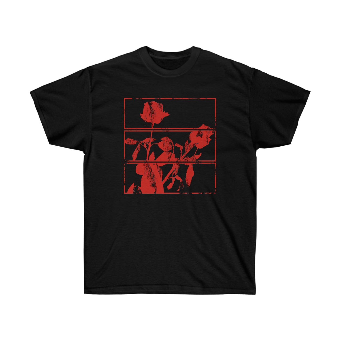 Red Roses shirt Pastel Goth tee Gothic T-shirt Soft Grunge Urban Streetwear Alternative Fashion japanese shirt Minimalist Street Wear Japan