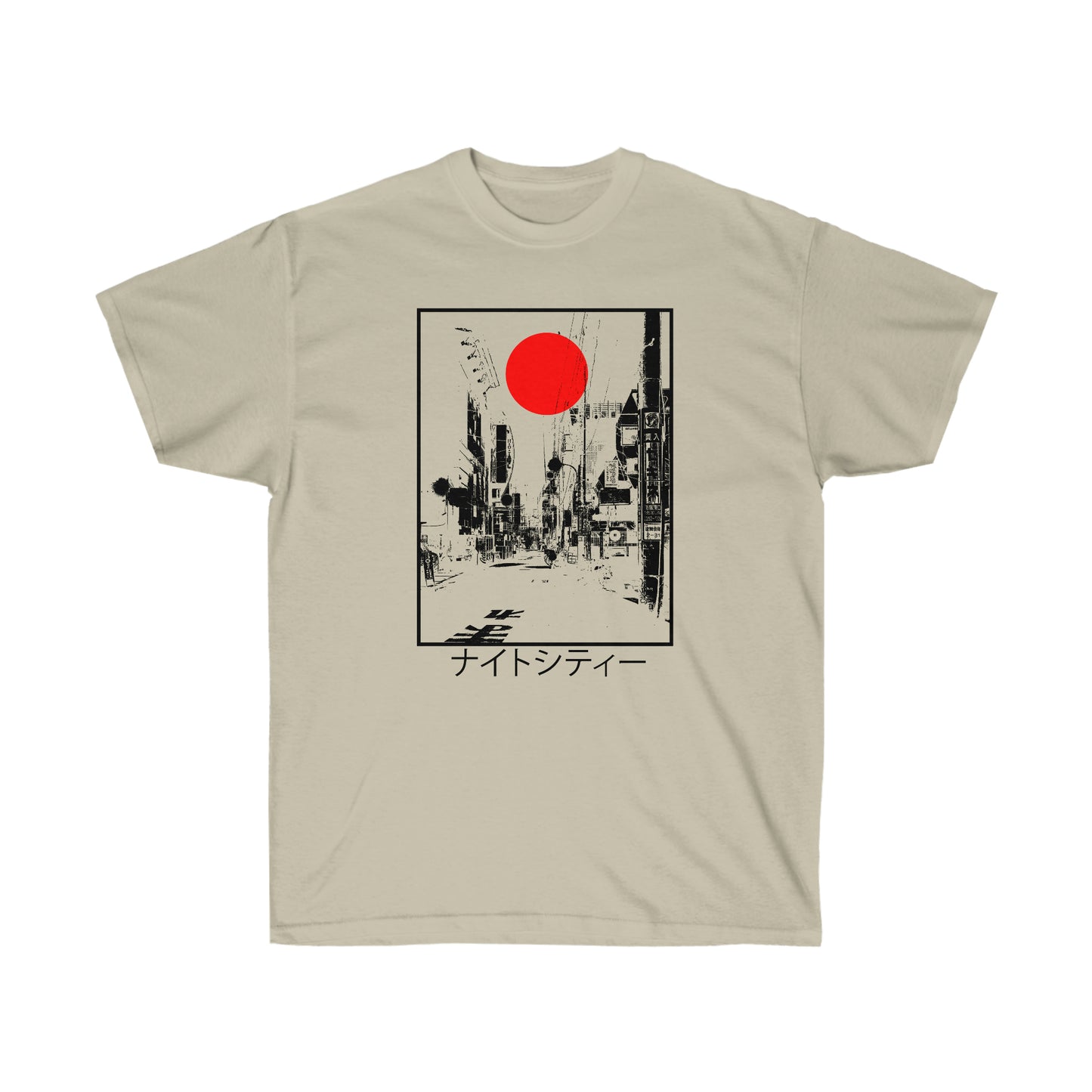 Japanese Street T-Shirt Japanese Aesthetic, vapor wave shirt Pastel Synthwave tee, Japan Street Wear Grunge Clothing Retrofuturism