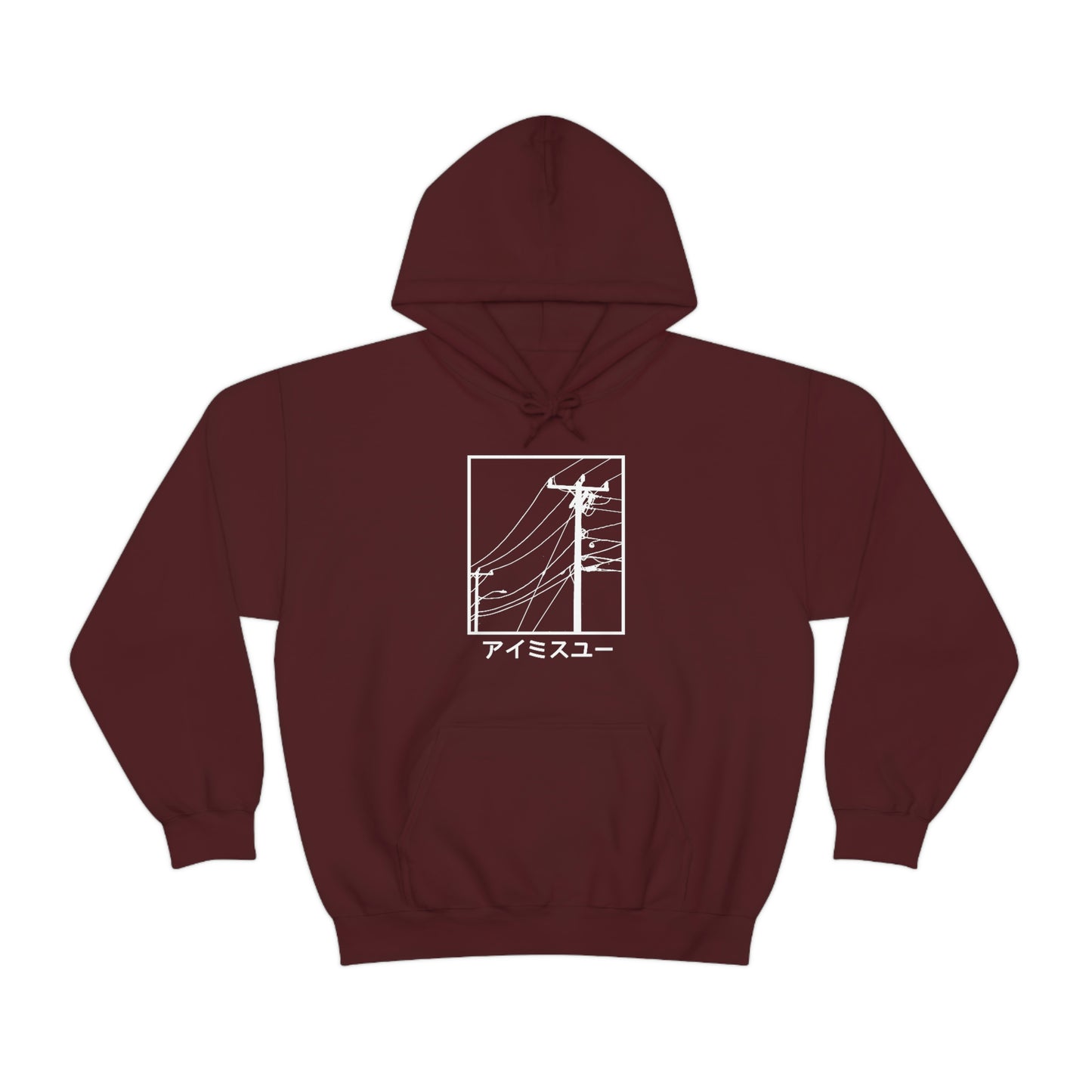 Aesthetic All Alone Powerlines Anime Manga shirt Japanese hoodie
