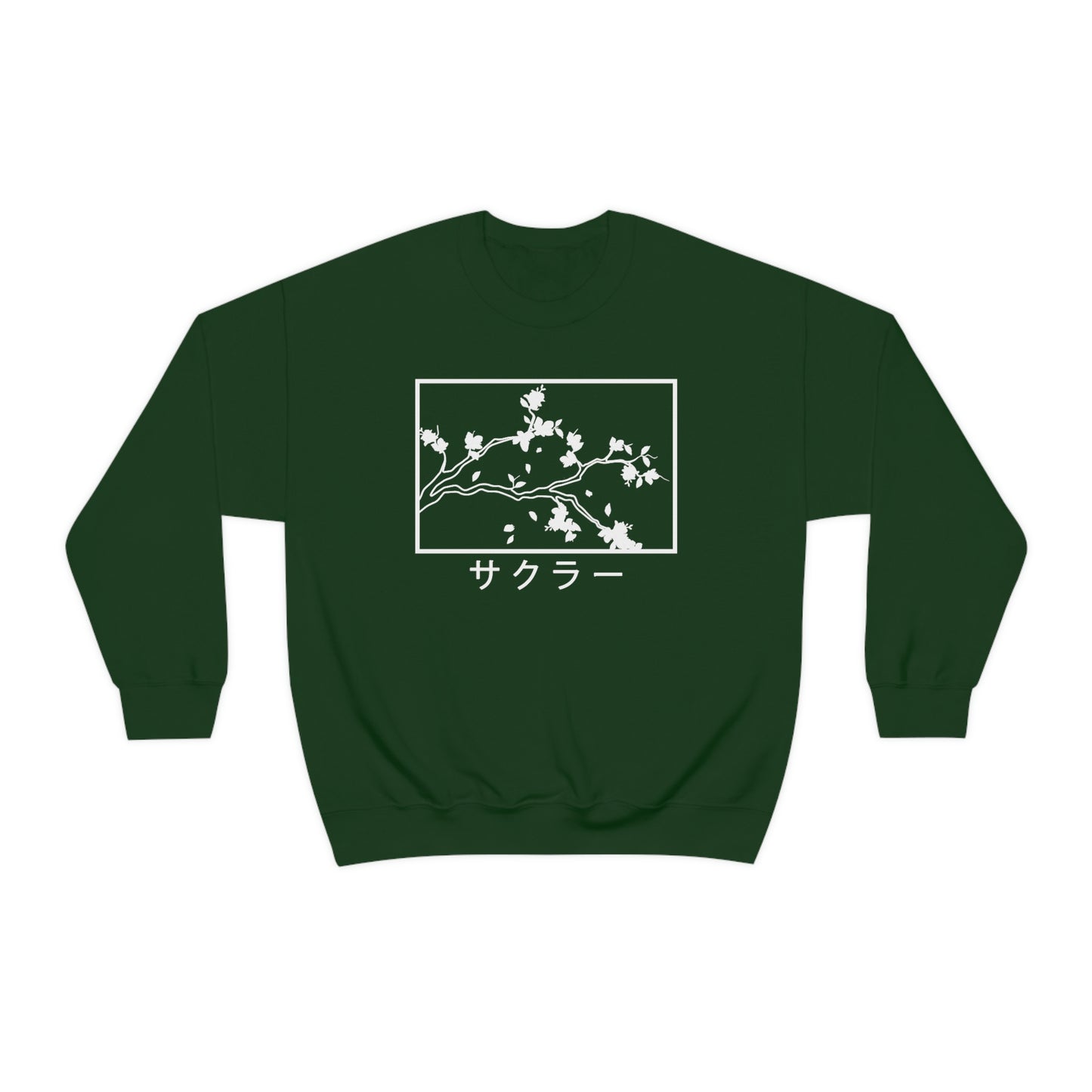 Sakura aesthetic Sweatshirt minimal minimalist Japan Sweater crewneck