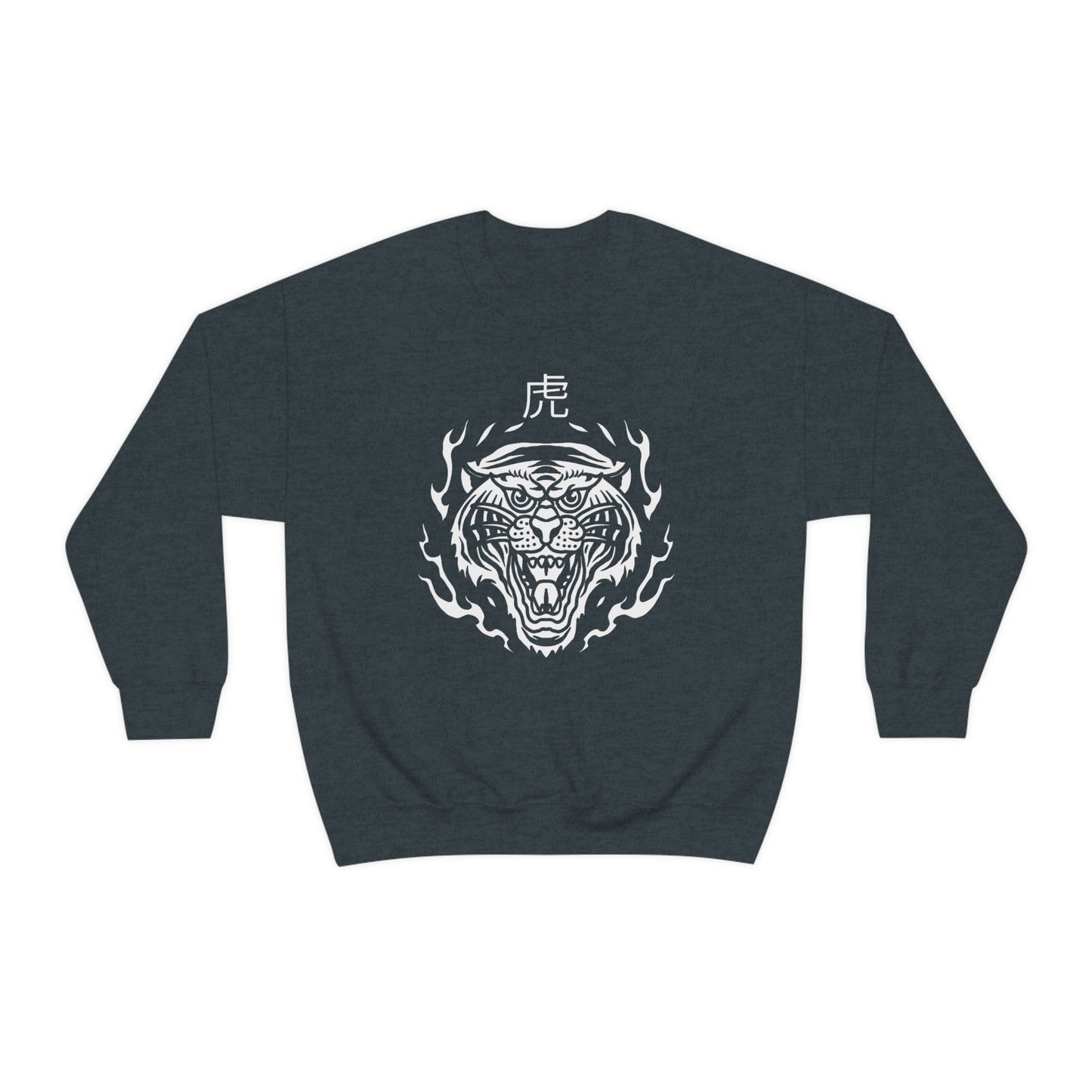 Tiger sweatshirt Goth Tattoo tee Alternative Clothing Grunge T-shirt death J-Fashion Top Japan Streetwear Edgy Japanese Apparel Metal E-girl