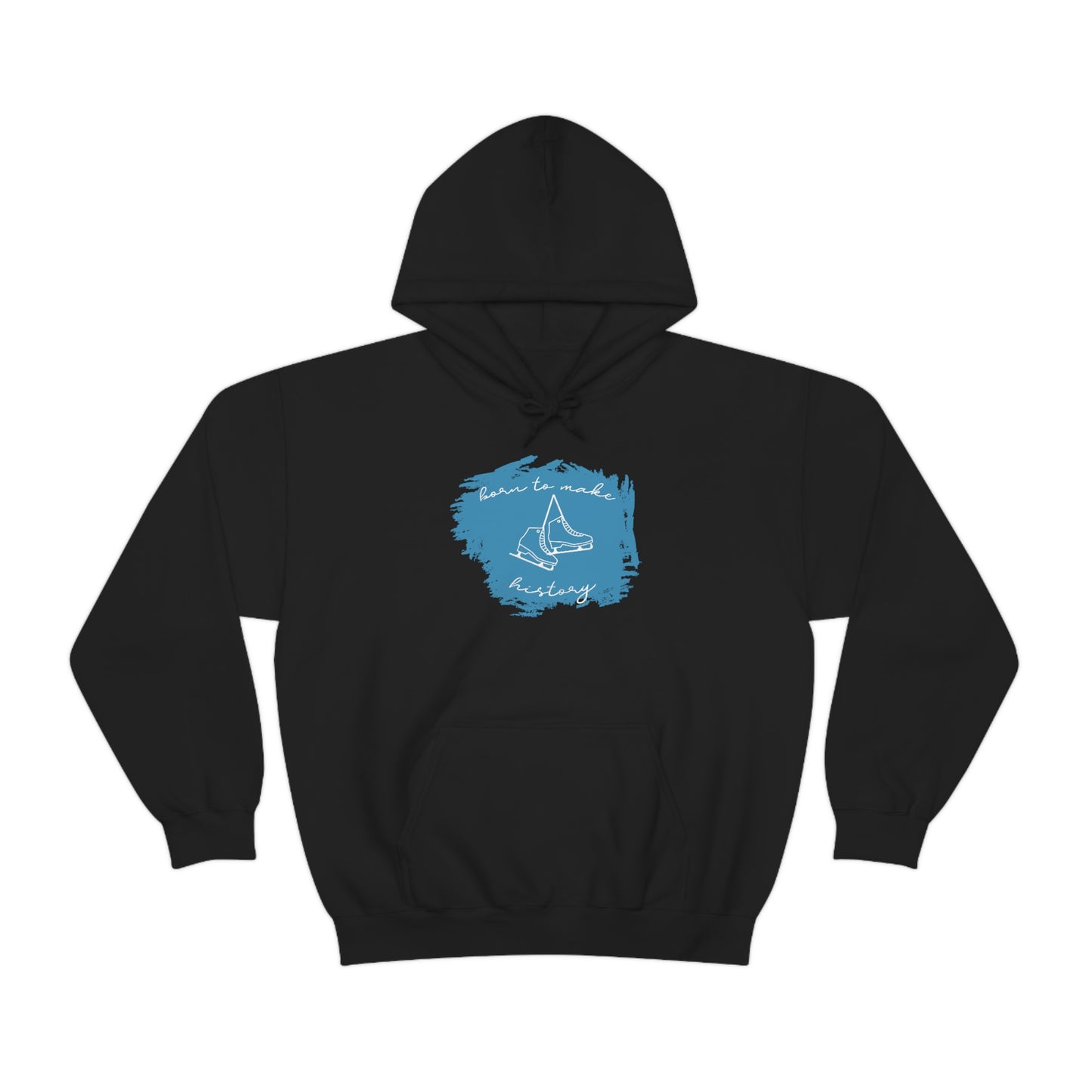 Born To Make History Hoodie Ice Skate Anime Sweater Jumper V2