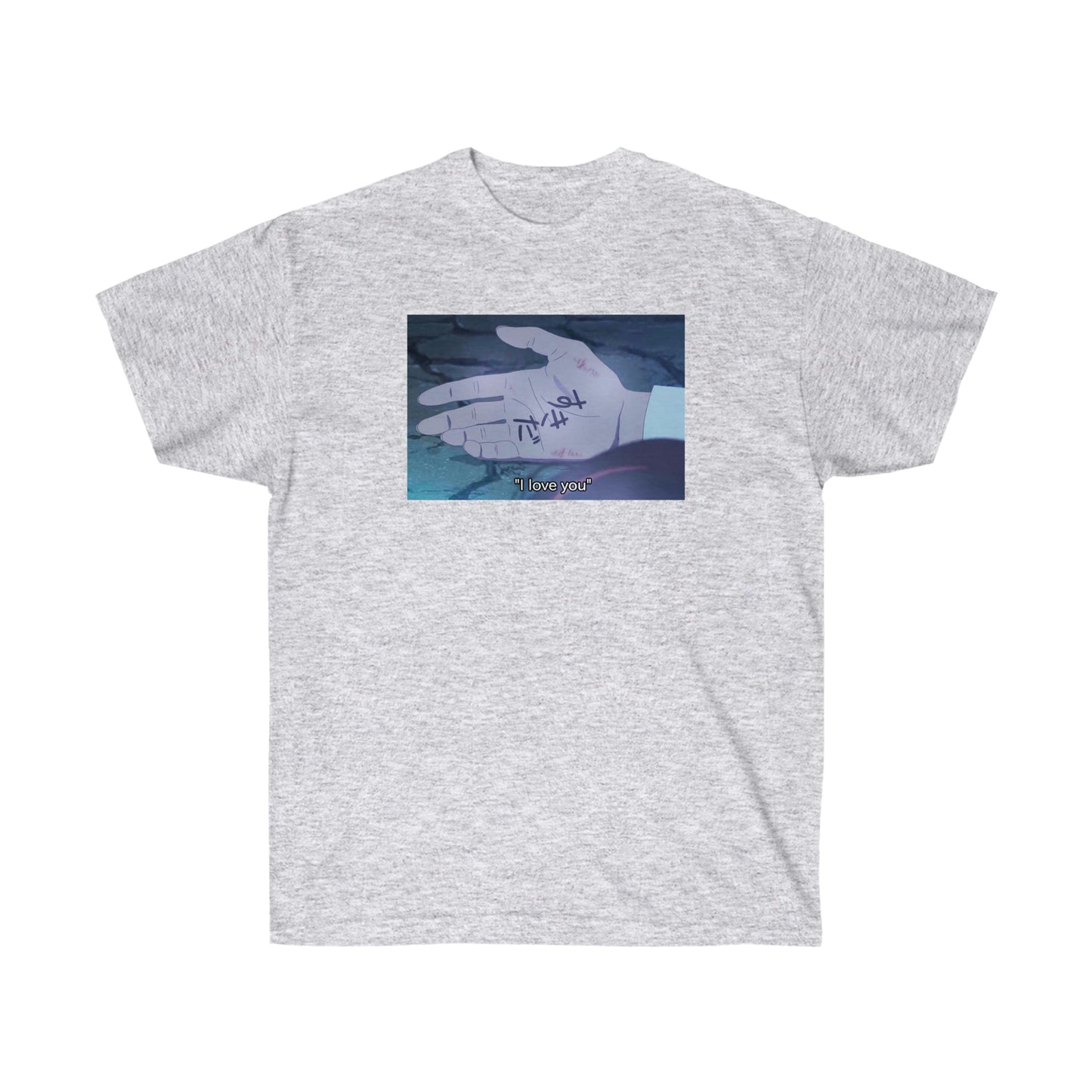 I Love You shirt aesthetic | Kimi wa T-Shirt Shirt | tumblr anime shirt | anime t shirt anime clothing kimi no your name "I Love You"