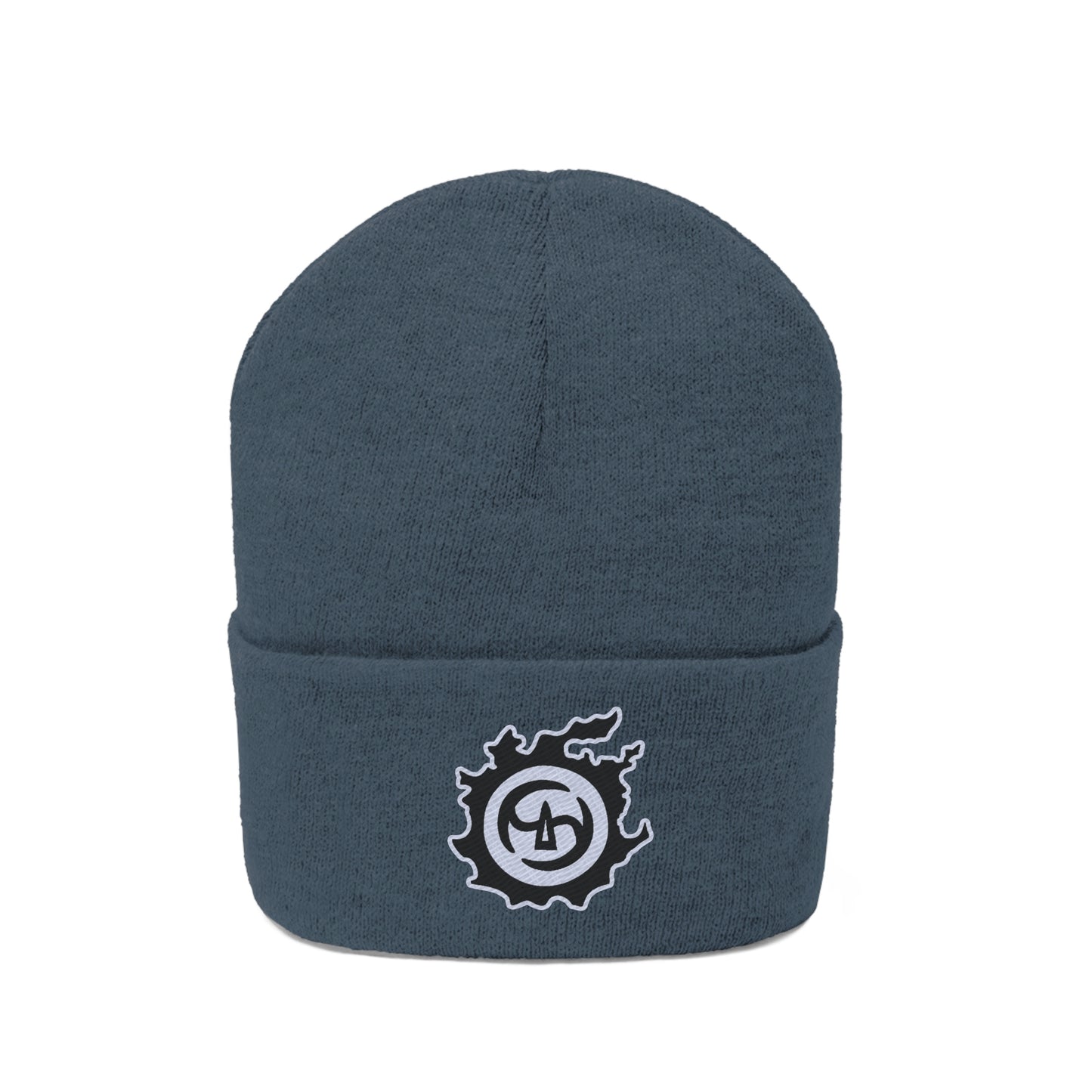 FF XIV SAM Job Icon Embroidered Beanie Embroiderry