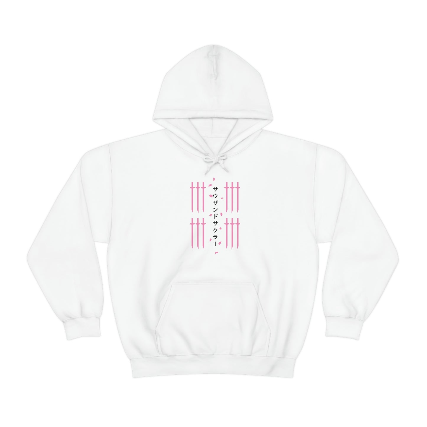 Senbonzakura Sakura Artwork Hoodie Japanese Cherry Blossom Aesthetic Hoodie Cherry Blossoms sweatshirt hooded