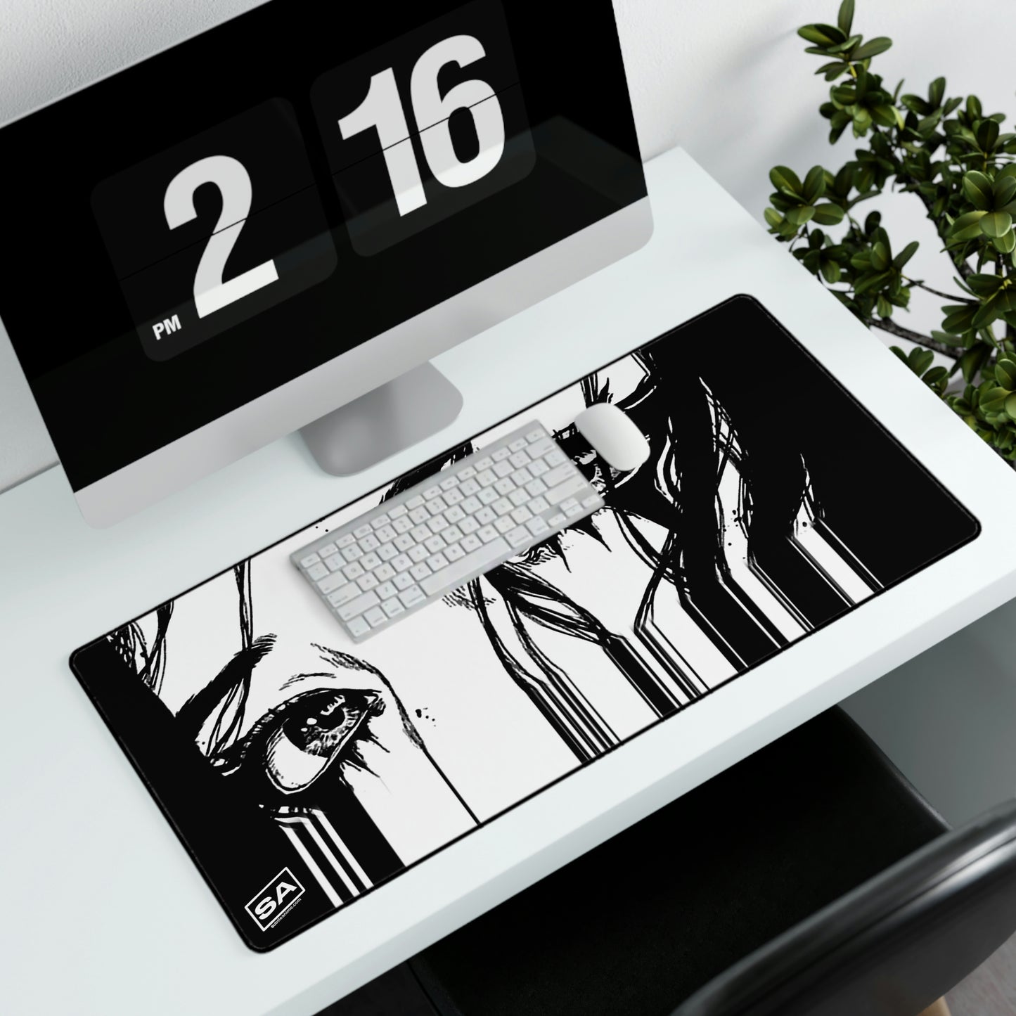 Aesthetic Anime Gaming Desk Mat