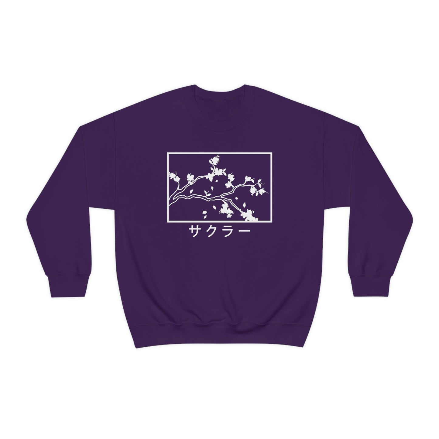 Sakura aesthetic Sweatshirt minimal minimalist Japan Sweater crewneck