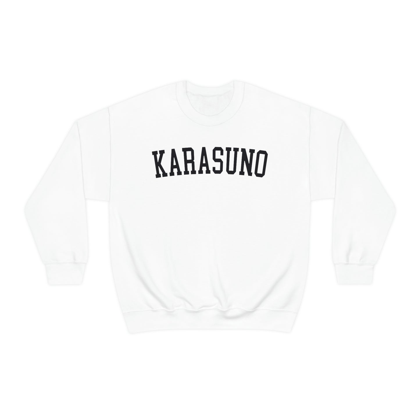 Haikyuus Karasun Kageyama Sweatshirt Anime Crewneck Minimal Volleyball Sweatshirt high school