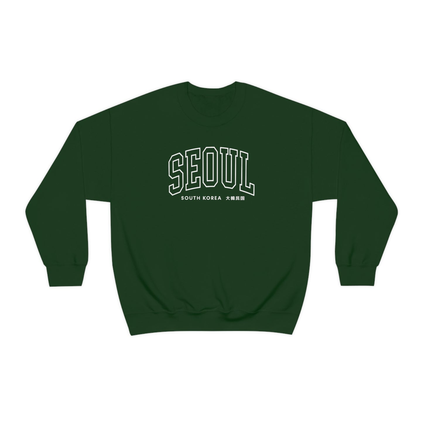 Seoul South Korea sweatshirt Unisex sweater Comfy Loose Fit Streetwear T-shirt K-Drama Multi-fandom K-pop birthday gift jumper