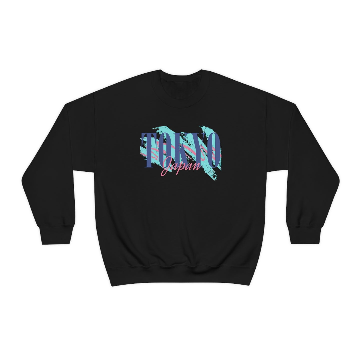 Tokyo Signature Sweatshirt Tokyo Japan Crewneck Retro Style Sweatshirt Vintage Inspired Sweater