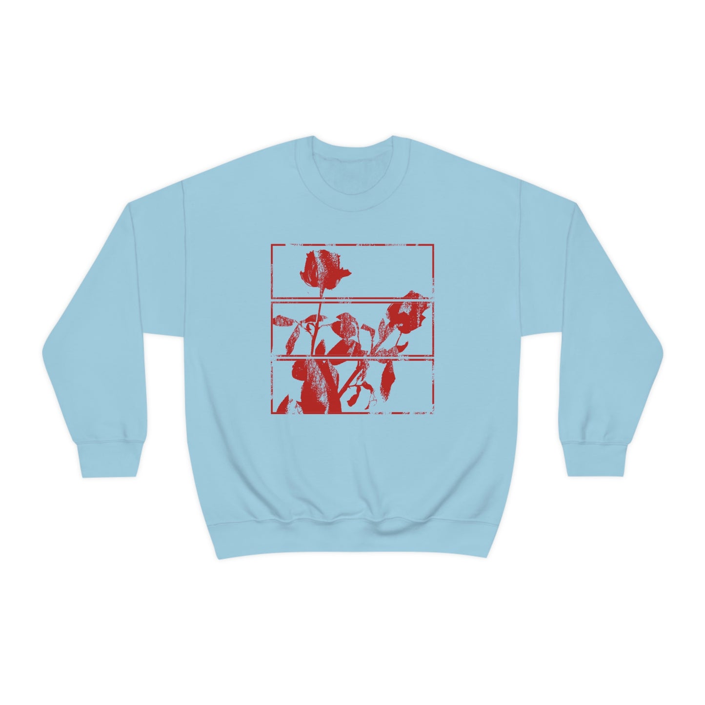 Red Roses sweatshirt Pastel Goth tee Gothic Soft Grunge Urban Streetwear Alternative Fashion japanese sweater Minimalist Street Wear Japan