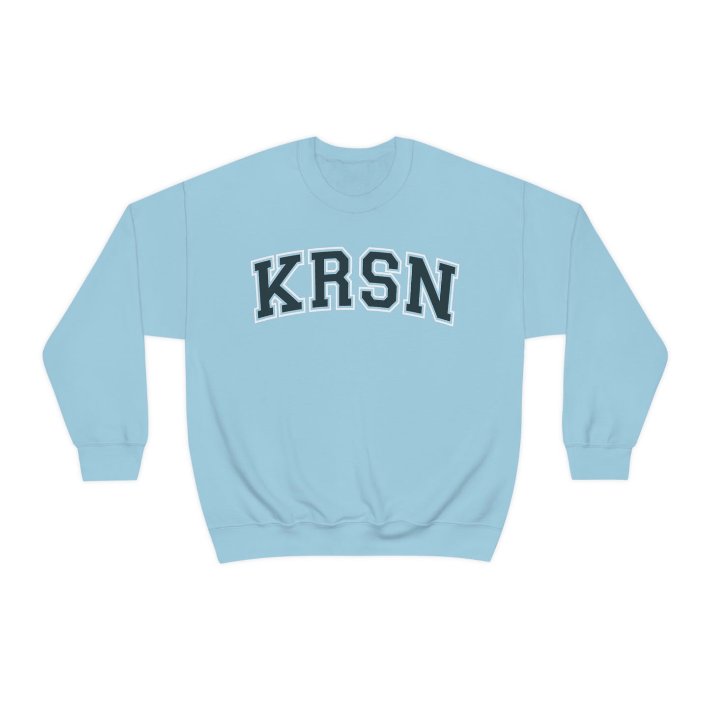 KRSN Crewneck Sweatshirt Volleyball College Nekomas KRSN High Volleyball Club FLY Karasuns