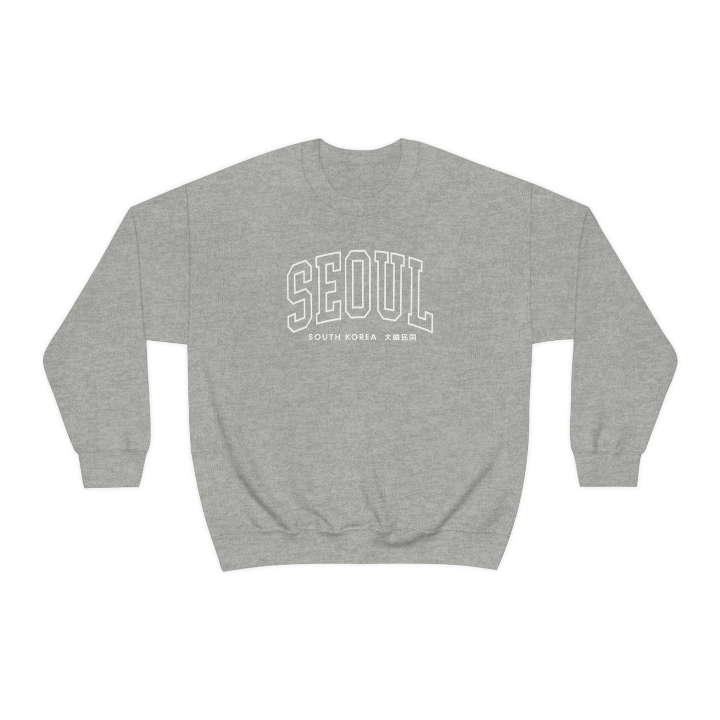 Seoul South Korea sweatshirt Unisex sweater Comfy Loose Fit Streetwear T-shirt K-Drama Multi-fandom K-pop birthday gift jumper