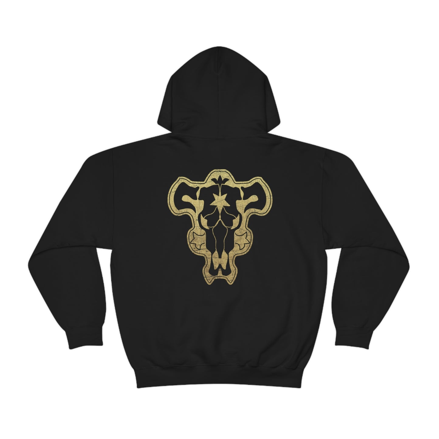 Black Bulls Squad Emblem Hoodie Clovers Sweatshirt Yamis Astas Magic Knights Team Anime Manga shirt Cosplay Otaku xl hoodies