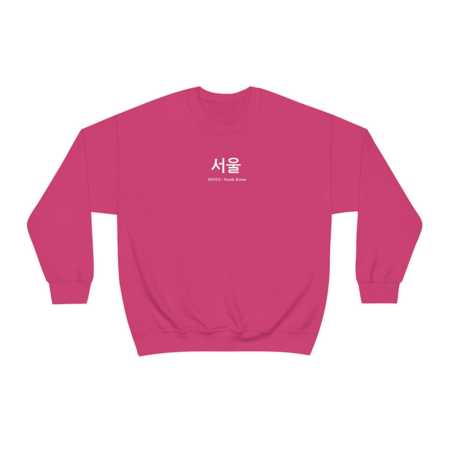 Seoul Sweatshirt Korean University Kawaii Style Kpop Oversize Cute City Aesthetic Gift Sweatshirt minimal minimalist Sweater crewneck