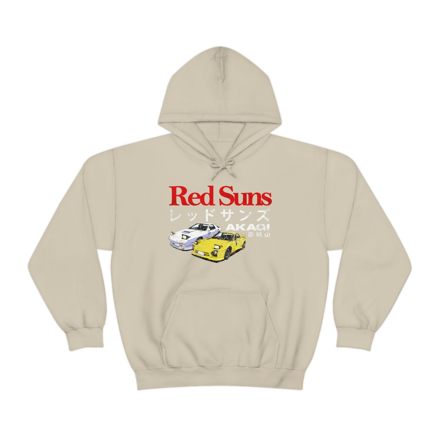 Akagis RedSuns hoodie JDM Racing Drifting Race D shirt